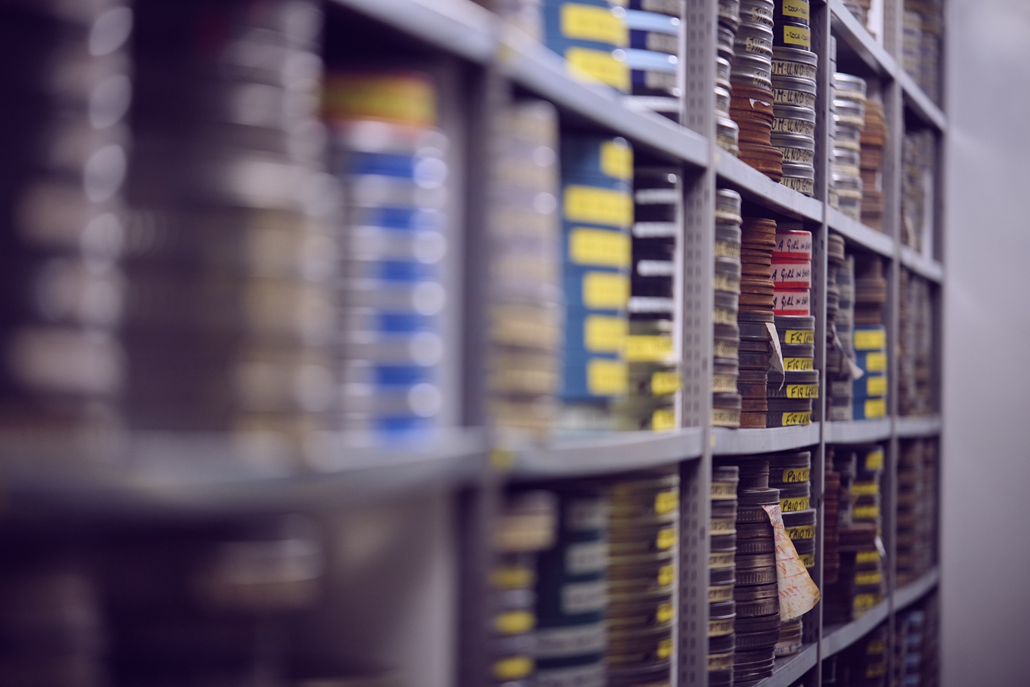 Vue du frigo, les archives de la Cinémathèque