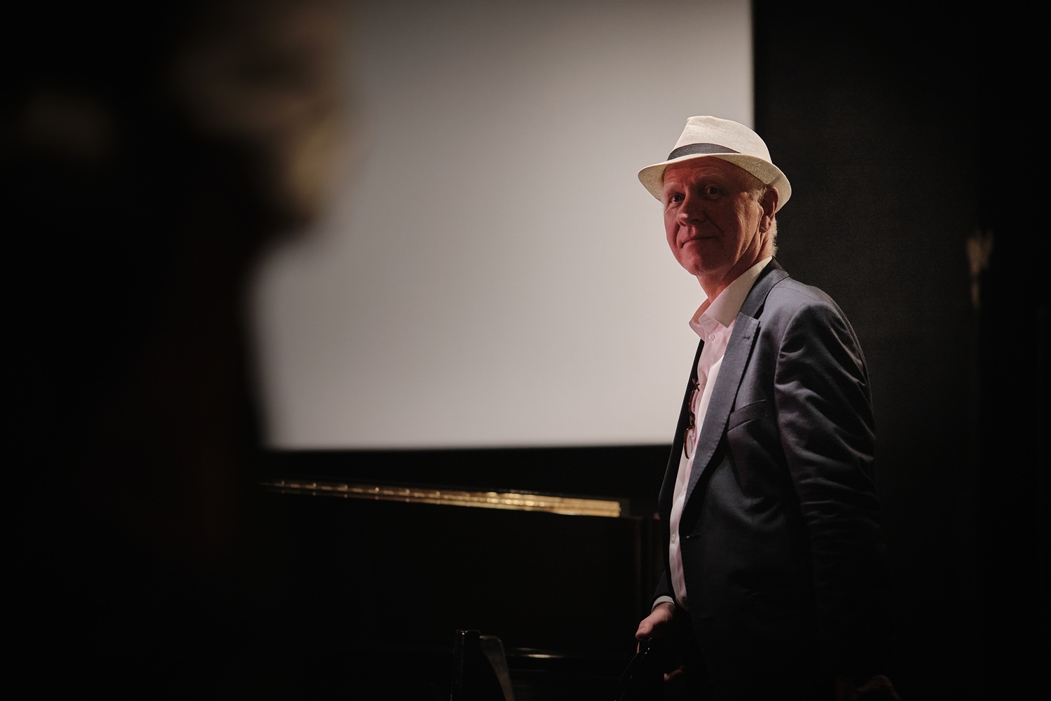 Musicien Hugues Maréchal à la soirée de clôture 