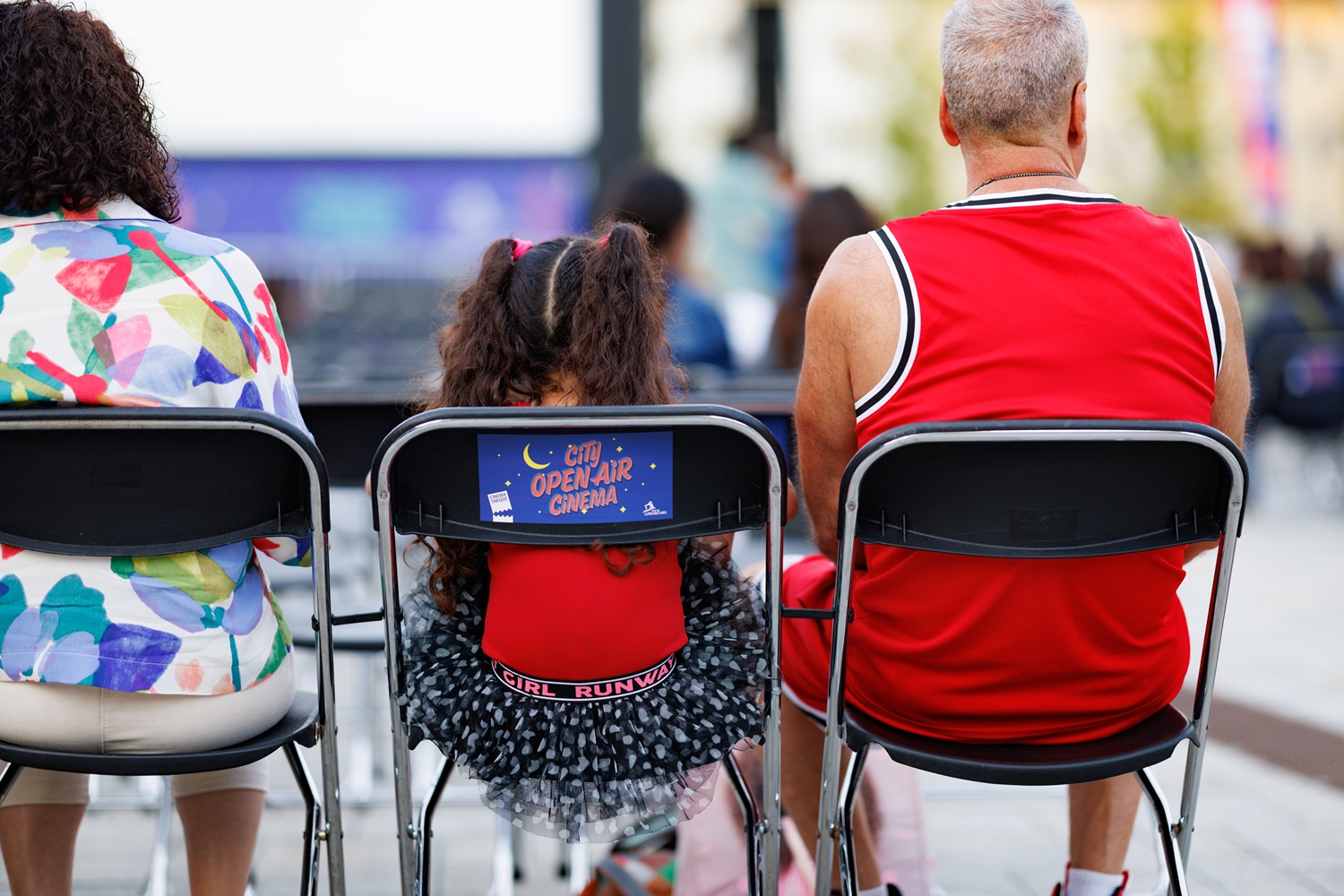 Photo du City Open Air Cinema lors de la séance The Great Dictator