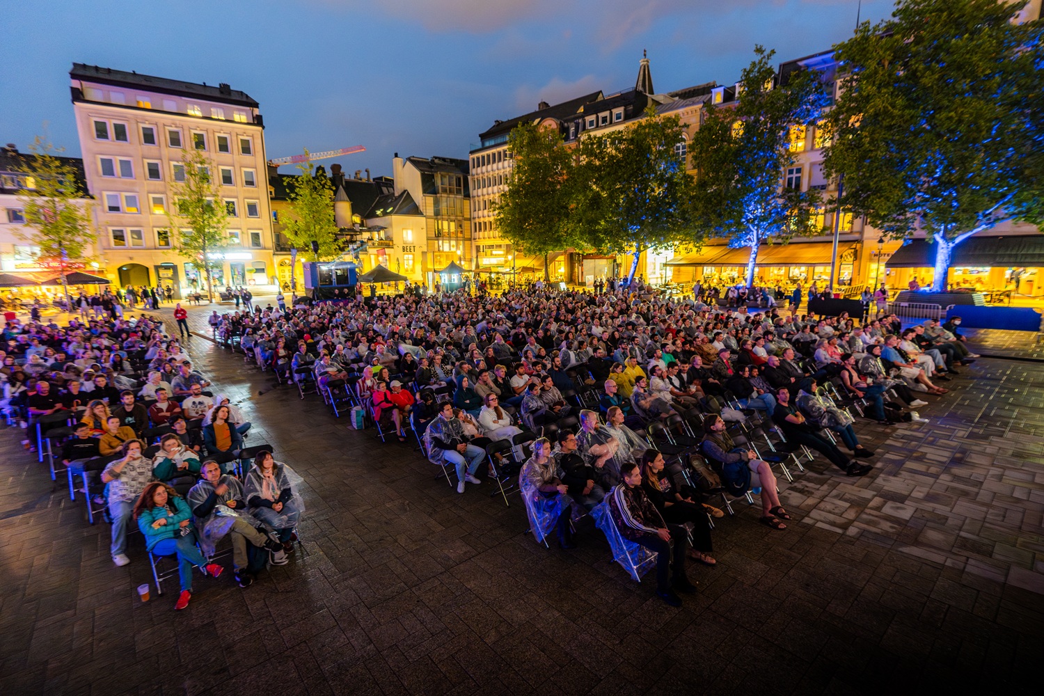 Photo du City Open Air Cinema lors de la séance Big Lebowski
