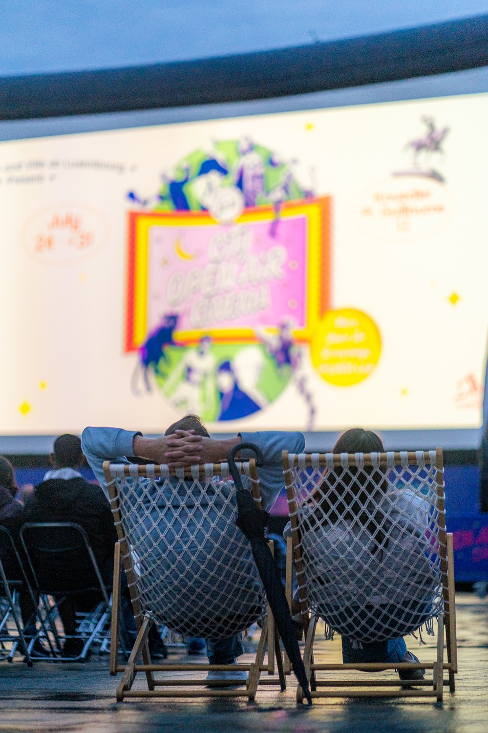 Photo du City Open Air Cinema lors de la séance Big Lebowski