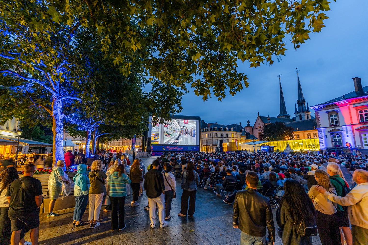 Photo du City Open Air Cinema lors de la séance Big Lebowski
