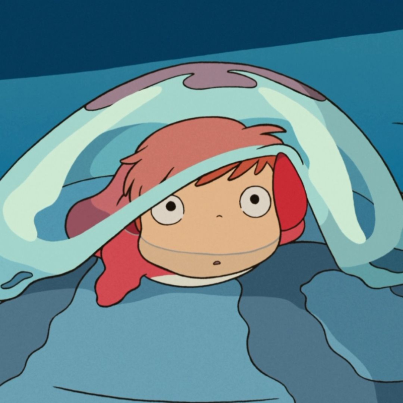 Ponyo sur la falaise